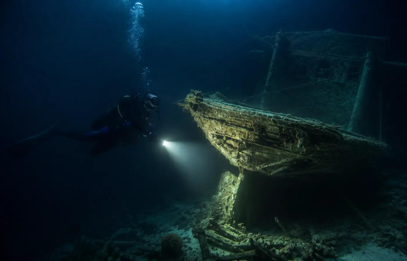 On the Suzanna wreck