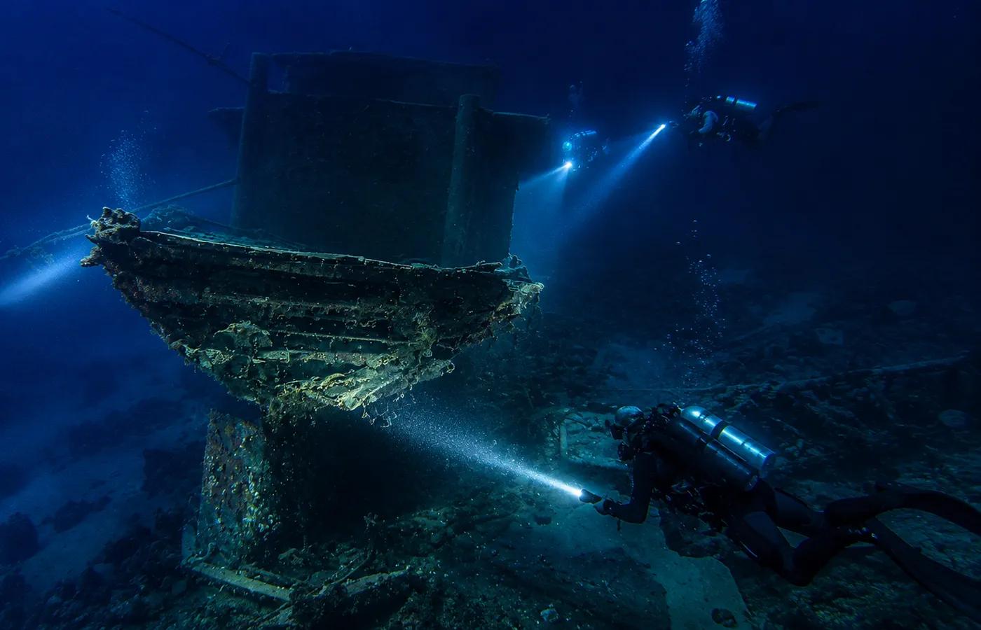 On the Suzanna wreck