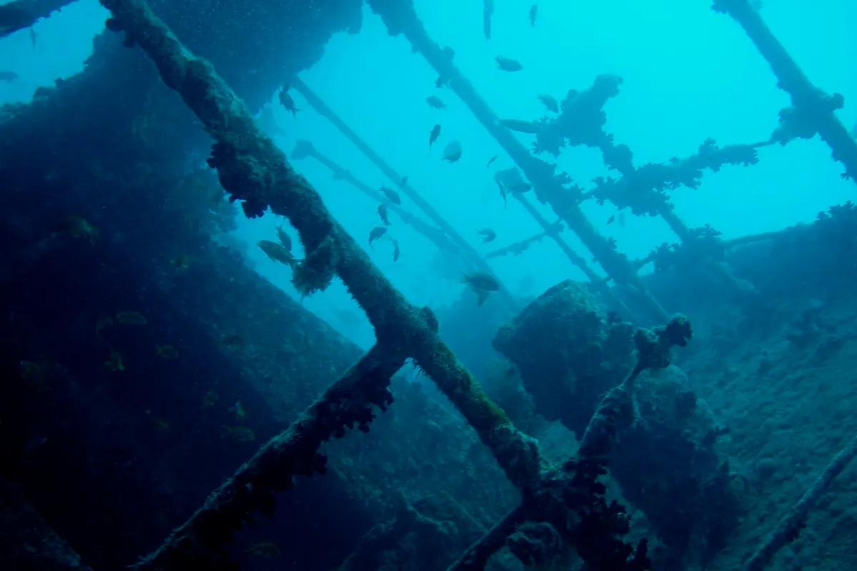 SS Thistlegorm underwater photograph 4
